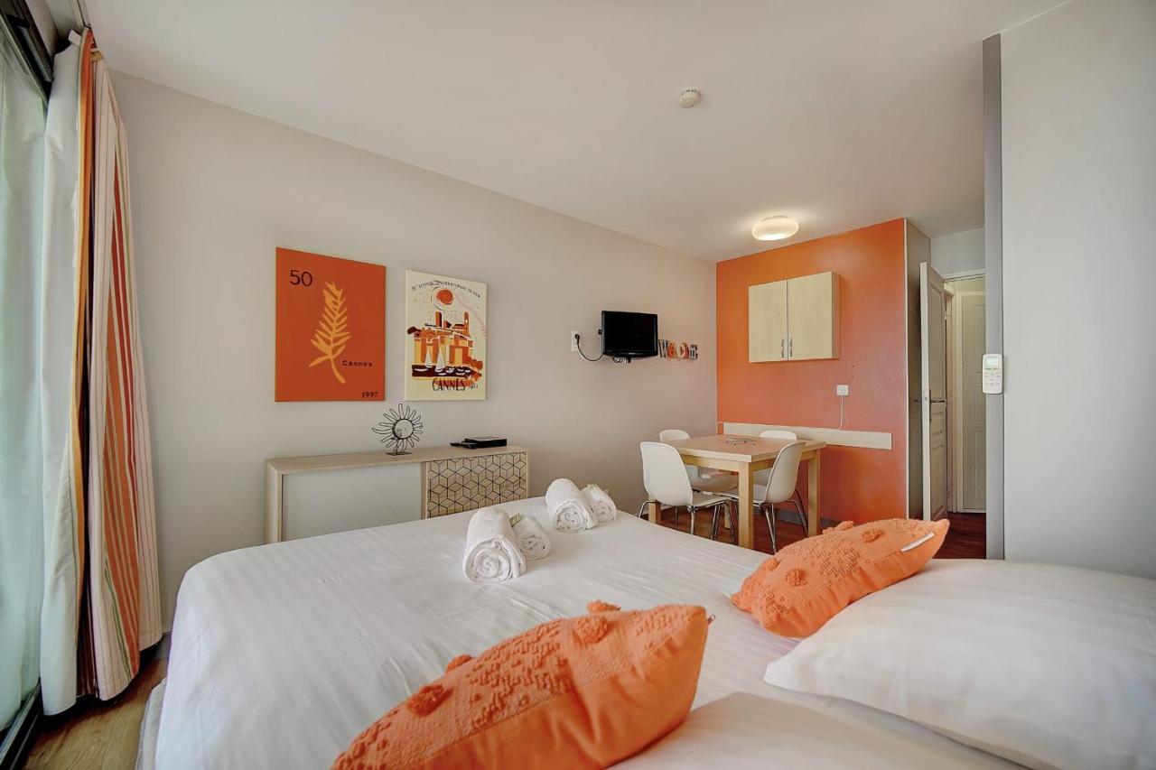 Immogroom - 2 Rooms Sea View - Swimming Pool - Terrace - Parking - Ac Κάννες Εξωτερικό φωτογραφία